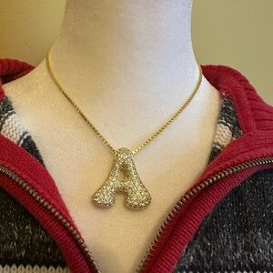 EP Jewels ICED JUMBO LETTER “A”